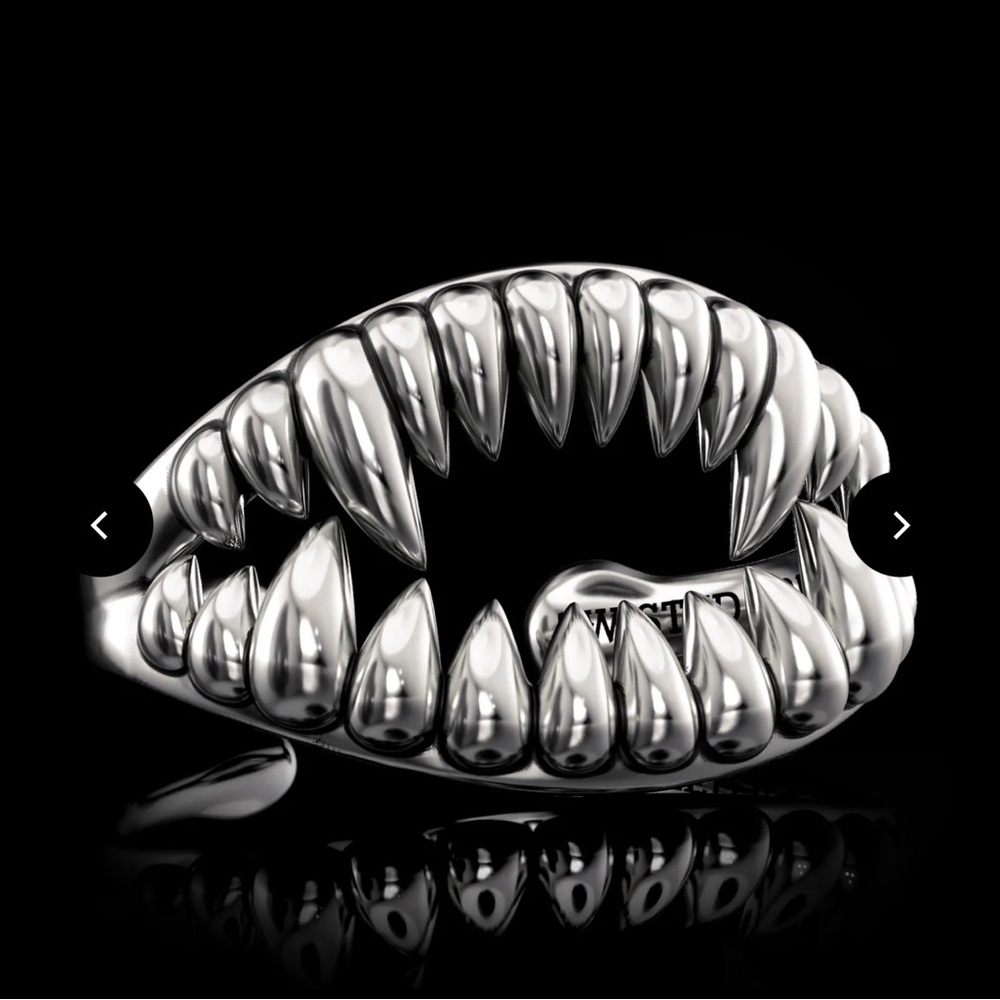TWISTED LOVE NY FANG CUFF BRACELET